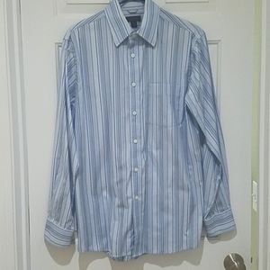 Express Striped Button Down Shirt